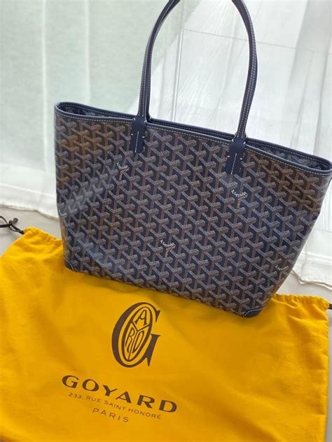 goyard artois pm navy blue|Artois PM Bag .